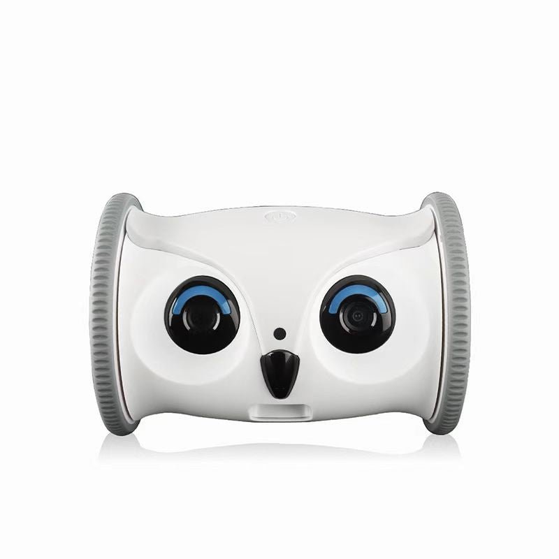 Wholesale Automatic Smart Pet Toy Interactive Owl Robot WIFI with1080P HD Video Camera Cat Dog Pet Supplies