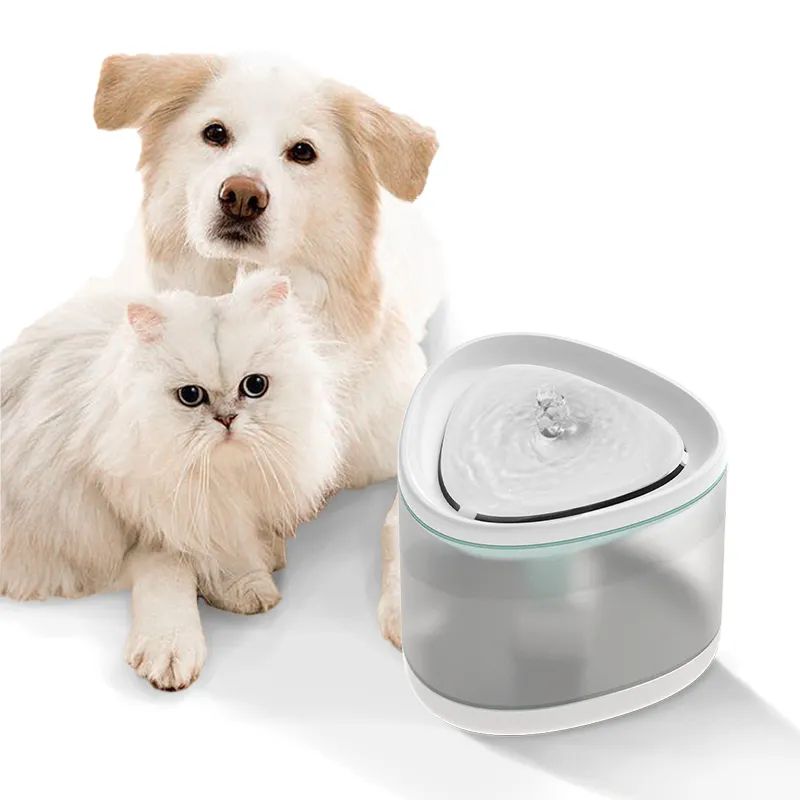 Custom Electric Smart Pet Drink Fountain Cat Water Feeder Indoor Automatic Filter Water Drink Dispenser USB For Dog Cat