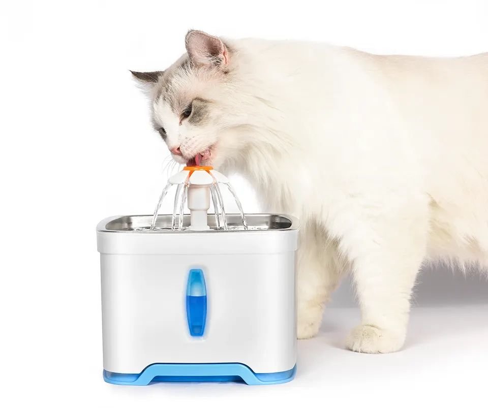 Automatic Pet Water Fountain Smart Pet Water Dispenser Dog Cat Mute Feeder Drinking Bowl