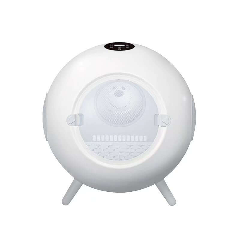 Pet Dryer Box, Intelligent Temperature Control, Spherical Large Space 360 Degrees Around The Drying Blowing, Adjustable Temperature Pet Grooming, Suitable for Cats and Small Dogs.