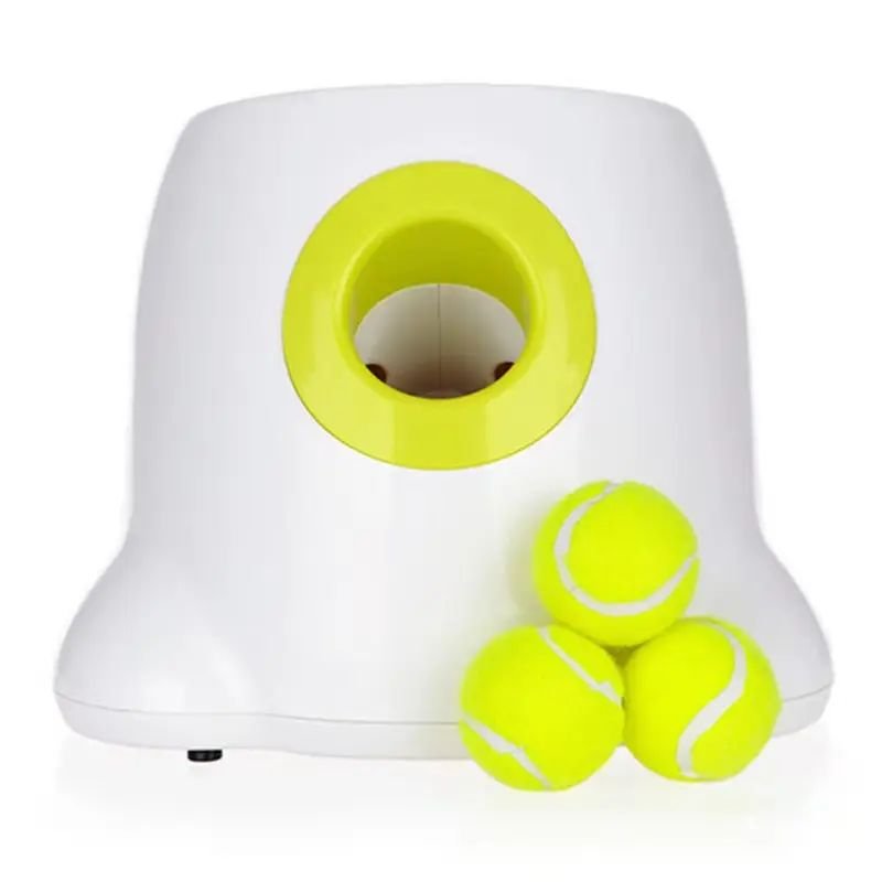 Interactive Dog Toy Automatic Machine, Interactive Dog Automatic Ball Launcher Tennis Ball Throwing Machine