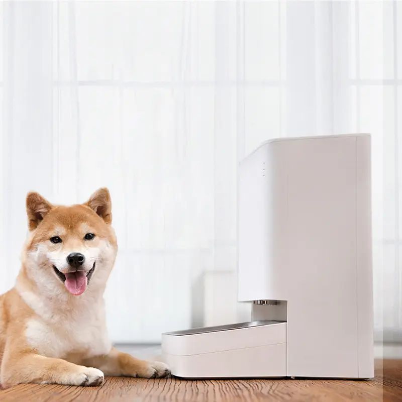 Xiaomi Mijia Smart Pet Feeder Automatic Feeding Timing Design Keep Food Fresh Make a Pet Diet Plan Work With Mi Home App