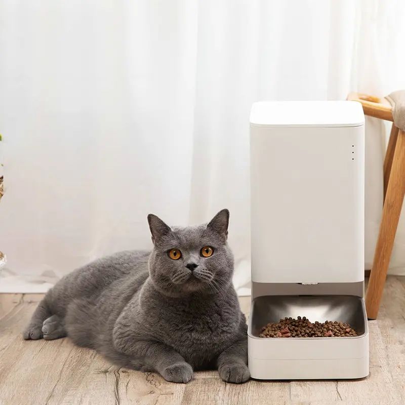 Xiaomi Mijia Smart Pet Feeder Automatic Feeding Timing Design Keep Food Fresh Make a Pet Diet Plan Work With Mi Home App