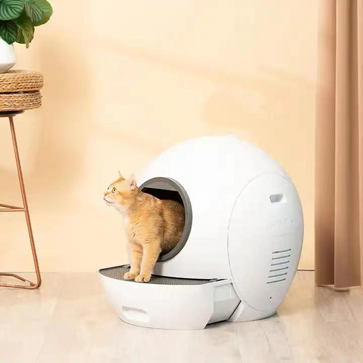 Smart Auto Self Cleaning Cat Litter Box App Control Automatic Cat Toilet Wholesale