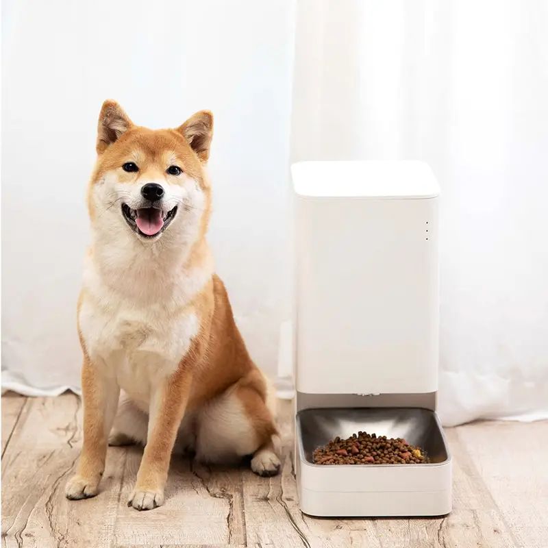 Xiaomi Mijia Smart Pet Feeder Automatic Feeding Timing Design Keep Food Fresh Make a Pet Diet Plan Work With Mi Home App