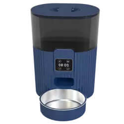 Automatic Pet Feeder - 6 Litre Cat & Dog Dry Food Dispenser - Easily programmable timer for up to 4 meals per day